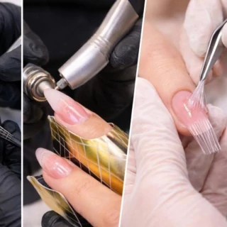 Unhas em Gel e Fibra